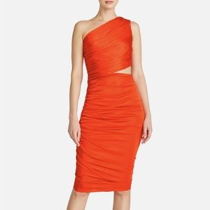Halston midi dress